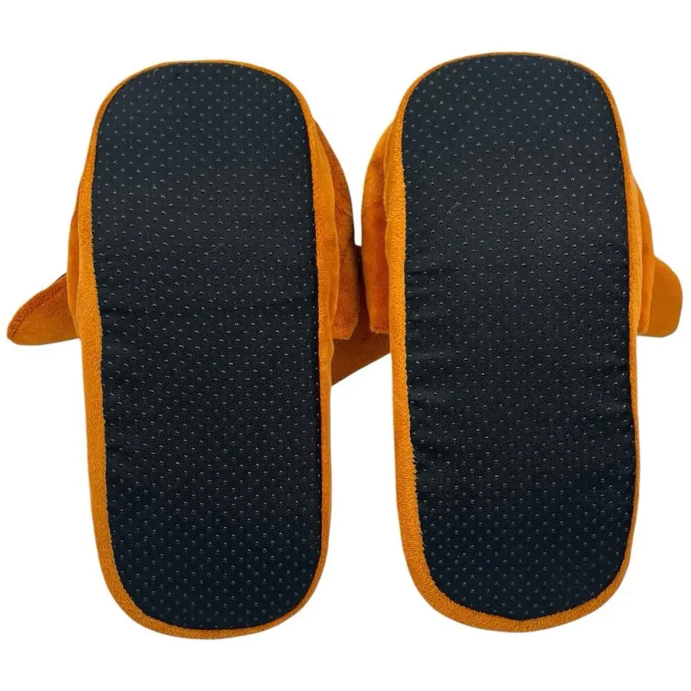 Pokemon Eevee Slippers Bioworld Adult Size XL Brown Soft Plush House Shoes